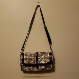 Guess plaid purse